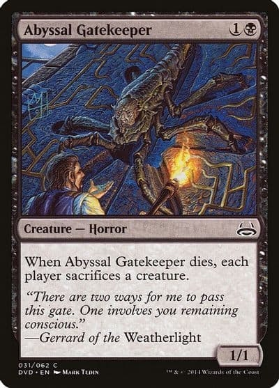 Abyssal Gatekeeper Duel Decks: Anthology Magic card