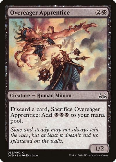 Overeager Apprentice Duel Decks: Anthology Magic card