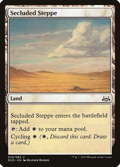 Secluded Steppe Duel Decks: Anthology Magic card