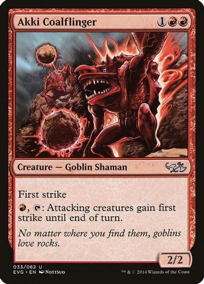 Akki Coalflinger Duel Decks: Anthology Magic card