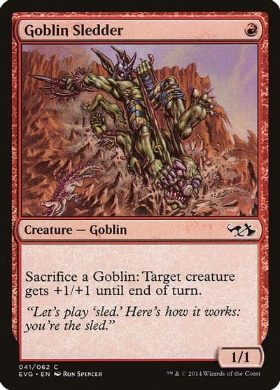 Goblin Sledder Duel Decks: Anthology Magic card