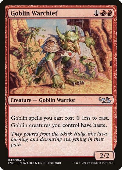 Goblin Warchief Duel Decks: Anthology Magic card