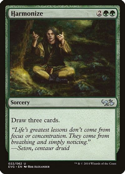 Harmonize EVG Duel Decks: Anthology Magic card