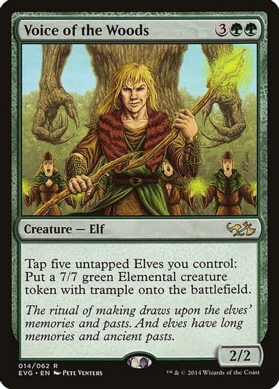 Voice of the Woods Duel Decks: Anthology Magic card