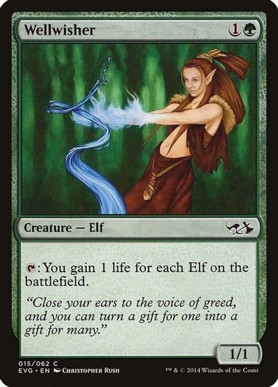 Wellwisher Duel Decks: Anthology Magic card