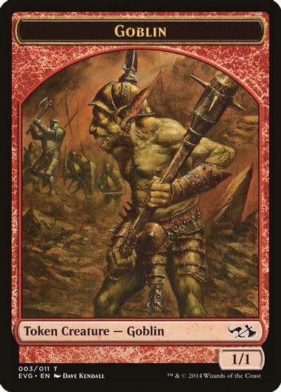 Goblin Token EVG Duel Decks: Anthology Magic card