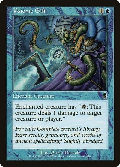 Psionic Gift Odyssey Magic card