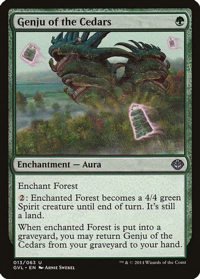 Genju of the Cedars Duel Decks: Anthology Magic card