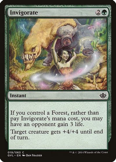 Invigorate Duel Decks: Anthology Magic card