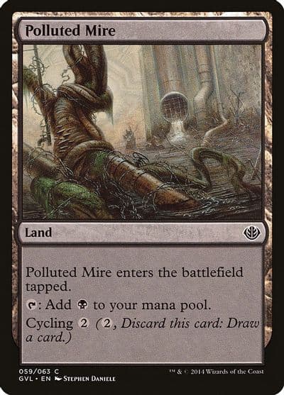 Polluted Mire Duel Decks: Anthology Magic card