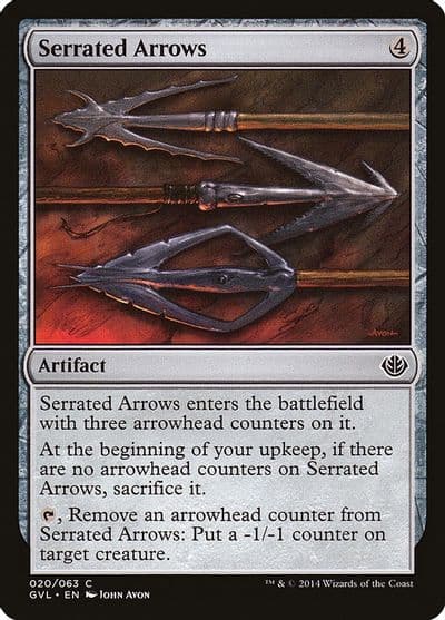 Serrated Arrows Duel Decks: Anthology Magic card