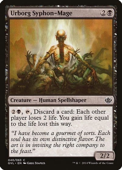 Urborg Syphon Mage Duel Decks: Anthology Magic card