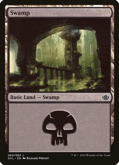 Swamp 063 GVL Duel Decks: Anthology Magic card