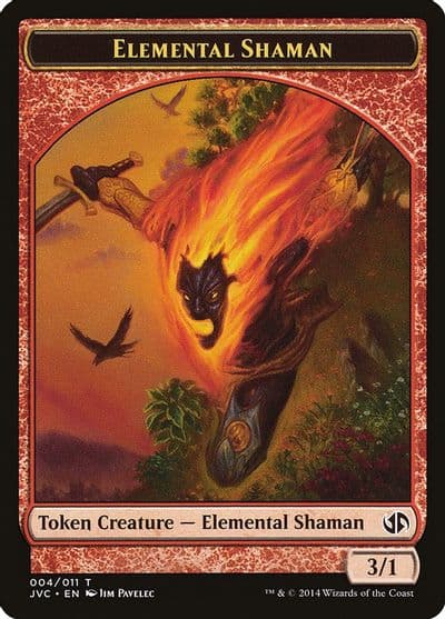 Elemental Shaman Token Duel Decks: Anthology Magic card