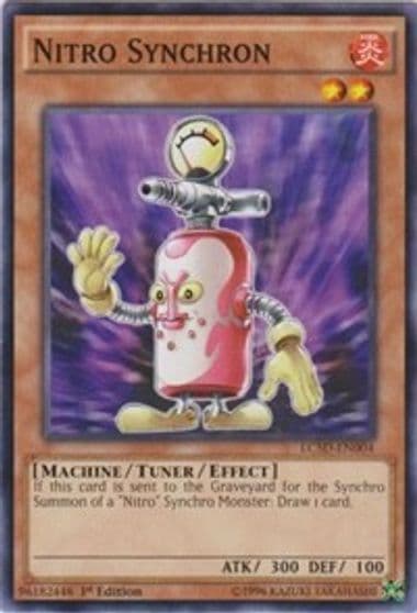Nitro Synchron Legendary Collection 5D's Yu-Gi-Oh! card