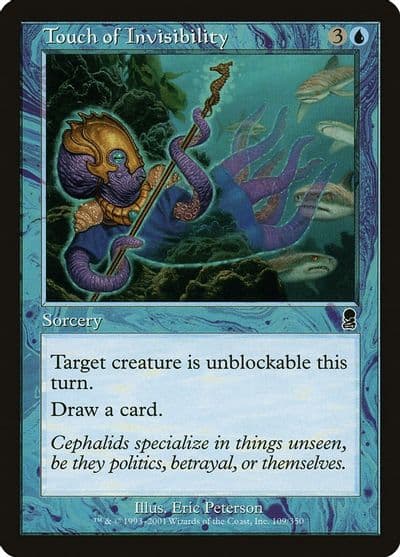 Touch of Invisibility Odyssey Magic card