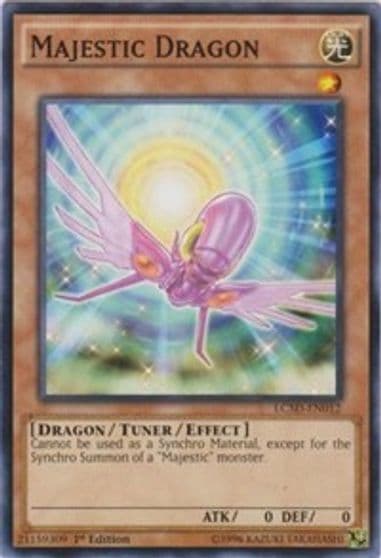Majestic Dragon Legendary Collection 5D's Yu-Gi-Oh! card