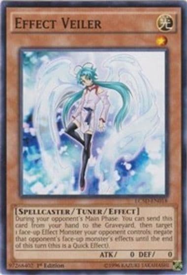 Effect Veiler Legendary Collection 5D's Yu-Gi-Oh! card