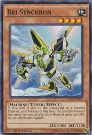 Bri Synchron Legendary Collection 5D's Yu-Gi-Oh! card