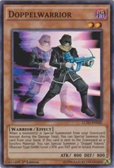Doppelwarrior Legendary Collection 5D's Yu-Gi-Oh! card