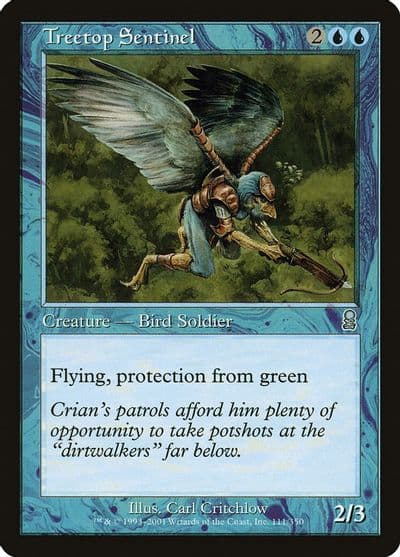 Treetop Sentinel Odyssey Magic card