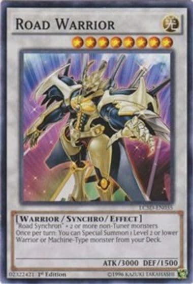 Road Warrior Legendary Collection 5D's Yu-Gi-Oh! card