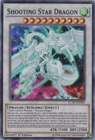 Shooting Star Dragon Legendary Collection 5D's Yu-Gi-Oh! card