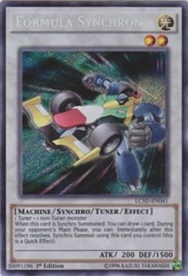 Formula Synchron Legendary Collection 5D's Yu-Gi-Oh! card