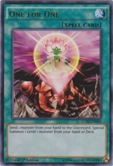 One for One Legendary Collection 5D's Yu-Gi-Oh! card