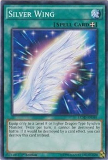 Silver Wing Legendary Collection 5D's Yu-Gi-Oh! card