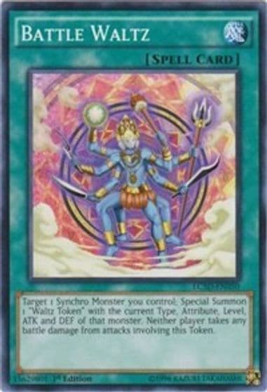 Battle Waltz Legendary Collection 5D's Yu-Gi-Oh! card