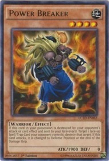 Power Breaker Legendary Collection 5D's Yu-Gi-Oh! card