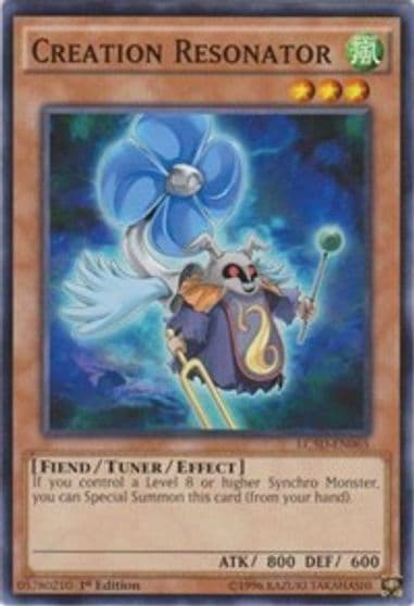 Creation Resonator Legendary Collection 5D's Yu-Gi-Oh! card