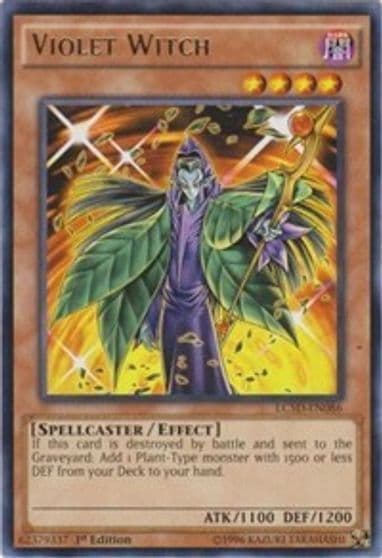 Violet Witch Legendary Collection 5D's Yu-Gi-Oh! card