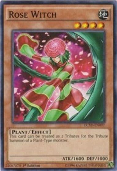 Rose Witch Legendary Collection 5D's Yu-Gi-Oh! card
