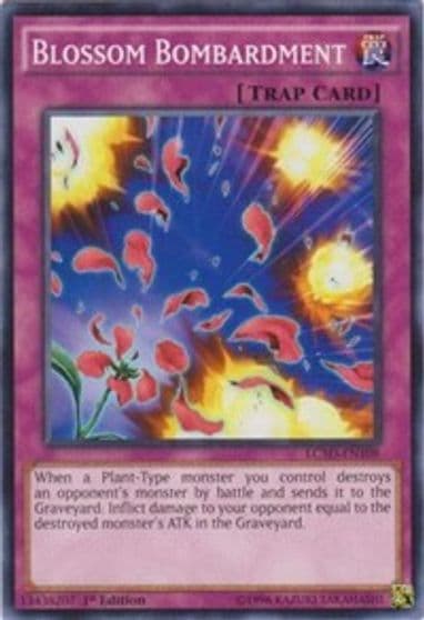Blossom Bombardment Legendary Collection 5D's Yu-Gi-Oh! card