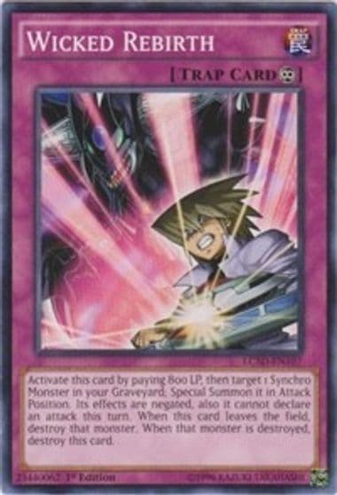 Wicked Rebirth Legendary Collection 5D's Yu-Gi-Oh! card