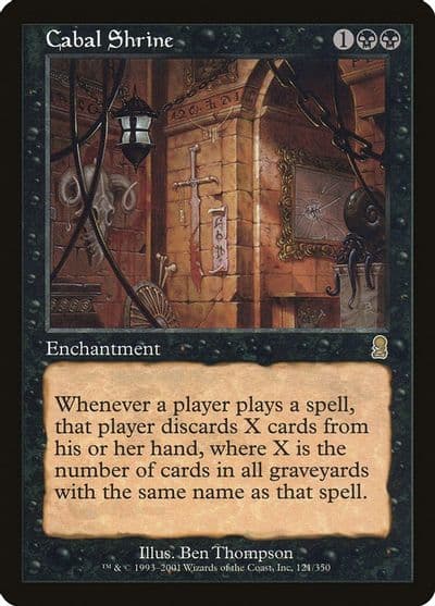 Cabal Shrine Odyssey Magic card