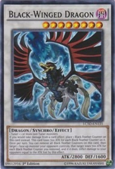 Black Winged Dragon Legendary Collection 5D's Yu-Gi-Oh! card