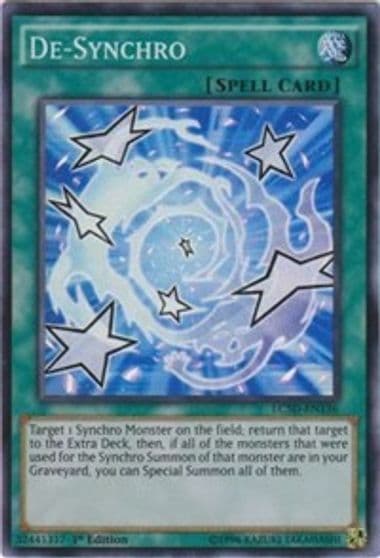 De Synchro Legendary Collection 5D's Yu-Gi-Oh! card