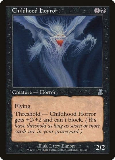 Childhood Horror Odyssey Magic card