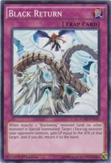 Black Return Legendary Collection 5D's Yu-Gi-Oh! card