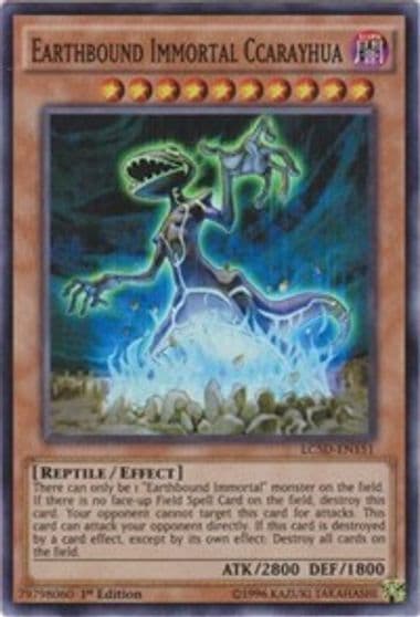 Earthbound Immortal Ccarayhua Legendary Collection 5D's Yu-Gi-Oh! card