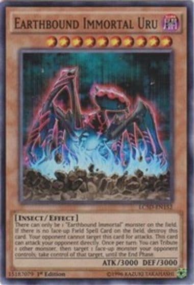 Earthbound Immortal Uru Legendary Collection 5D's Yu-Gi-Oh! card