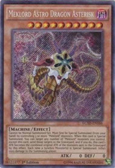 Meklord Astro Dragon Asterisk Legendary Collection 5D's Yu-Gi-Oh! card