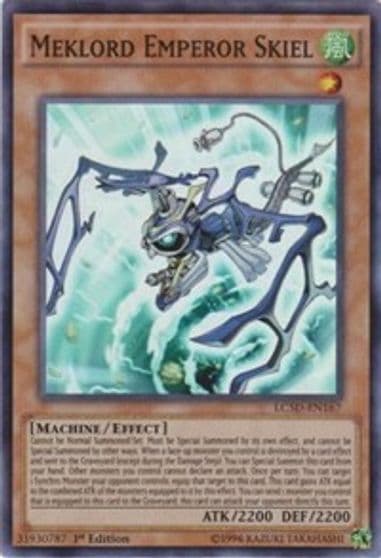 Meklord Emperor Skiel Legendary Collection 5D's Yu-Gi-Oh! card