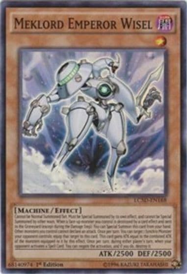 Meklord Emperor Wisel Legendary Collection 5D's Yu-Gi-Oh! card