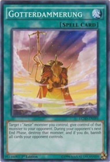 Gotterdammerung Legendary Collection 5D's Yu-Gi-Oh! card