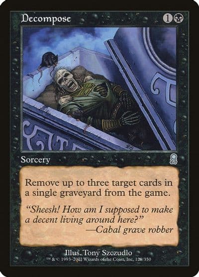 Decompose Odyssey Magic card