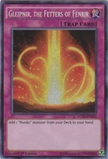 Gleipnir the Fetters of Fenrir Legendary Collection 5D's Yu-Gi-Oh! card